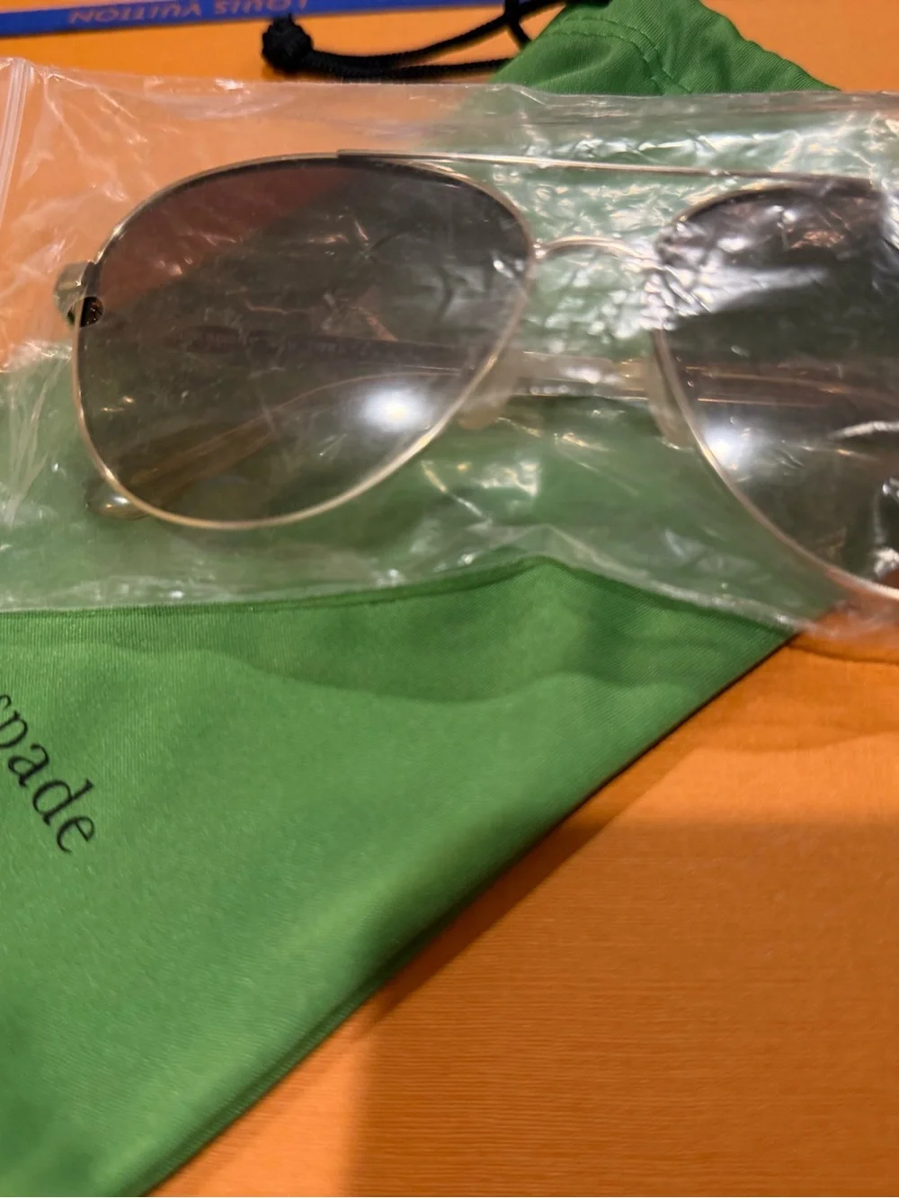 kate spade Gold Frame Emmaline Aviator Sunglasses